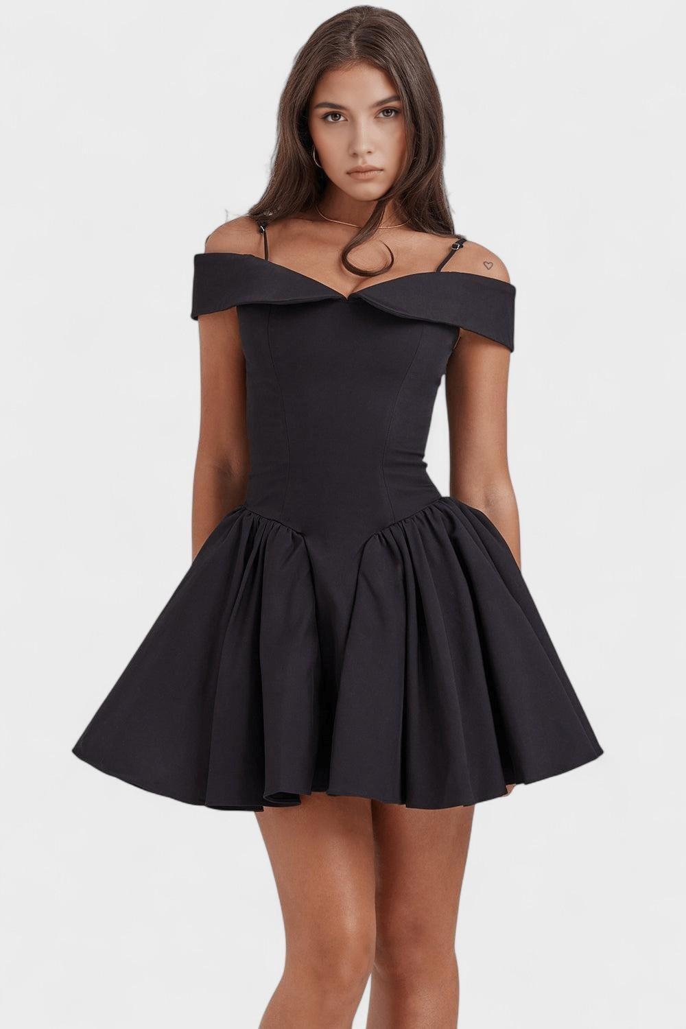 Chloe – Mini dress – Black / XS