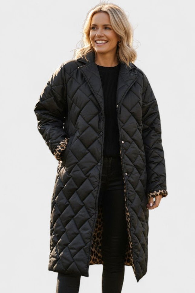 Éclati Signe – Reversible elegant jacket – Black / S