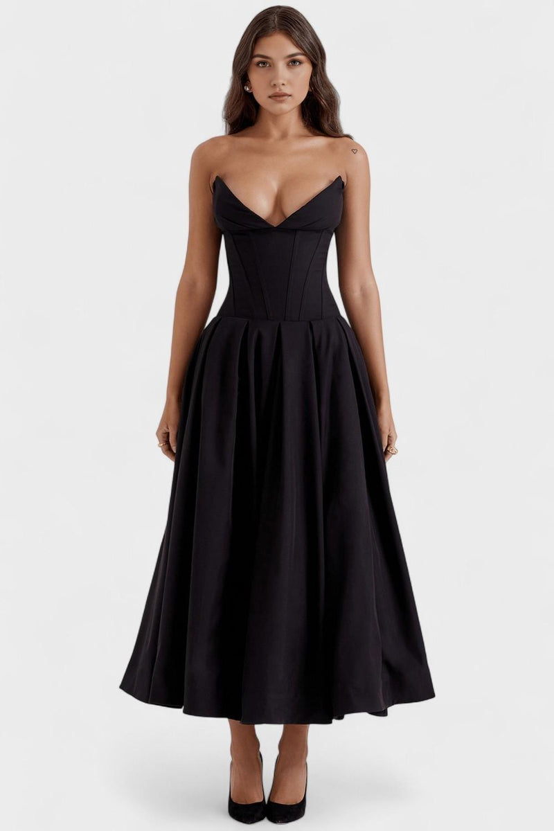 Filippa – Maxi dress – Black / XS
