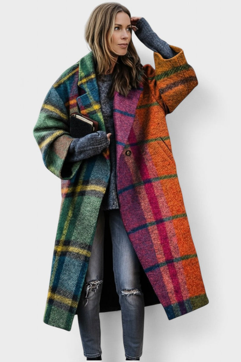Katrine – Oversize jacket – Colorful / S