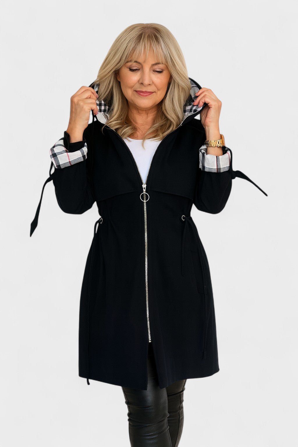 Orla – Waterproof & Windproof Coat – Brown / S