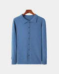 Adam – Cardigan Polo – Red Camel / L