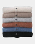 Adam – Cardigan Polo – Red Camel / XL