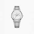 Adrian – Stainless Steel Watch – White