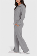 Agnes – Long sleeve set – Grey / L