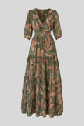 Aïsha – Maxi dress – Green / M