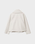 Alberte – Double-breasted jacket – Beige / L