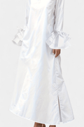 Alberte – Midi dress – White / XL