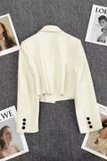 Albertha – Classic blazer – Beige / M