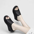 Albertha – Supportive Sandals – Black / 37
