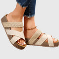 Albertha – Supportive Sandals – Brown / 37