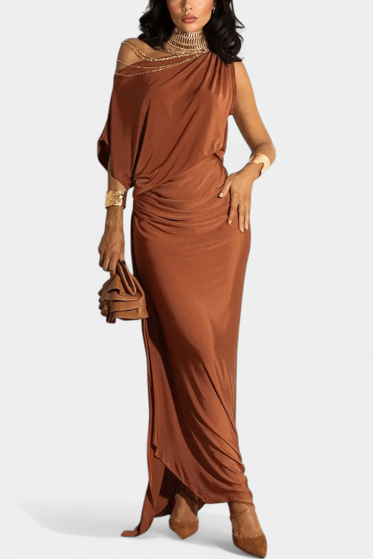 Albertha – Pleated Dress – S