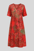 Albury – Midi dress – Red / M