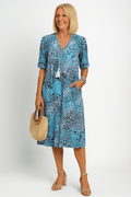 Albury – Midi dress – Red / XL