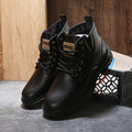 Alex – Vintage Lace Up Boots – Dark Brown / 40