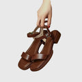 Alma – Supportive Sandals – Black / 36