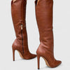 Brown leather