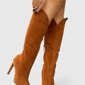Alma – Supportive Boots – Brown leather / 38