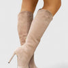 Beige velvet