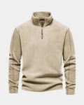 Alpine – Half-Zip Jumper – Khaki / M