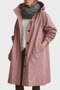 Amaya – Classic trench coat – Light Grey / M