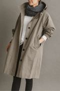 Amaya – Classic trench coat – Light Grey / L