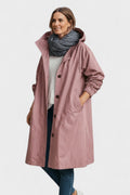 Amaya – Classic trench coat – Light Grey / S