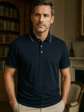 Anders – Midnight Trim Polo – Navy Blue / M