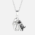 Aneta – Elegant necklace with pendant – Yellow cat