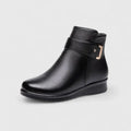 Anette – Supportive Boots – Black / White / 37