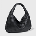 Anna – Braided bag – Black