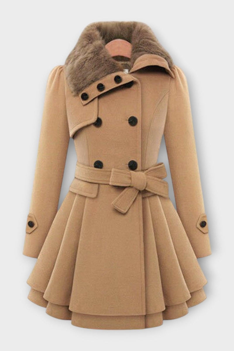 Anna – Stylish jacket – Beige / XS