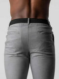 Anton – Adjusted Elastic Pants – Dark Blue / L