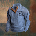 Armand – Exclusive ranch sweatshirt for men – Khaki / M