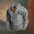 Armand – Exclusive ranch sweatshirt for men – Khaki / L