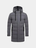 Aron – Long puffer jacket – Black / XL