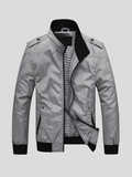Asger – Stylish blouson jacket – Blue / L