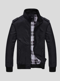Asger – Stylish blouson jacket – Blue / XS