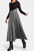 Asta – Airy maxi dress – Dark Green / M