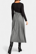 Asta – Airy maxi dress – Dark Green / L