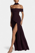 Asta – Maxi dress – Brown / XL