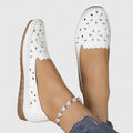 Asta – Stylish Sandals – White / 37