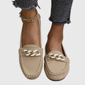 Astrid – Supportive Loafers – White / 38