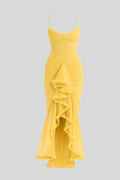 Augusta – Maxi dress – Yellow / S
