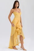 Augusta – Maxi dress – Yellow / L