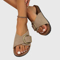 Augusta – Supportive Sandals – Beige / 37