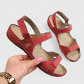 Birgitte – Comfort Sandals – Grey / 38