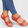 Birgitte – Comfort Sandals – Grey / 36
