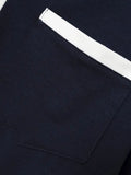 Bjørn – Elegant golf polo – Navy Blue / L
