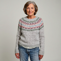 Bridget – Vintage Icelandic Knit Jumper – M